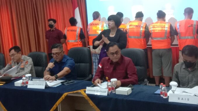 imigrasi Announcement of cases related to foreigners at the Denpasar Immigration Office - IST