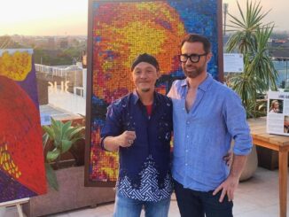 Untoro from Bali (right) with Mikhael from France - IST