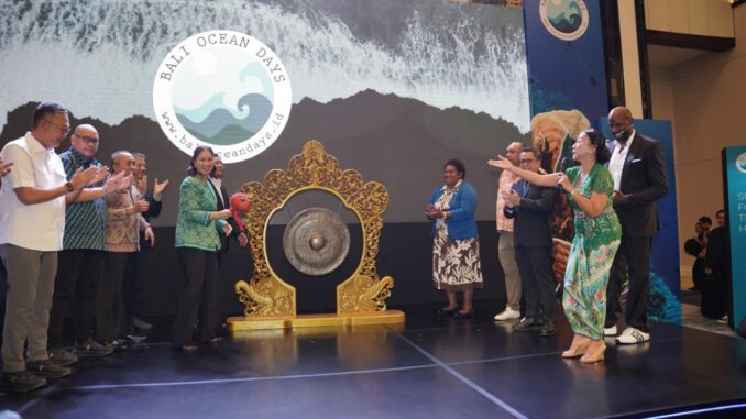 The opening ceremony of Bali Ocean Day 2026 - IST