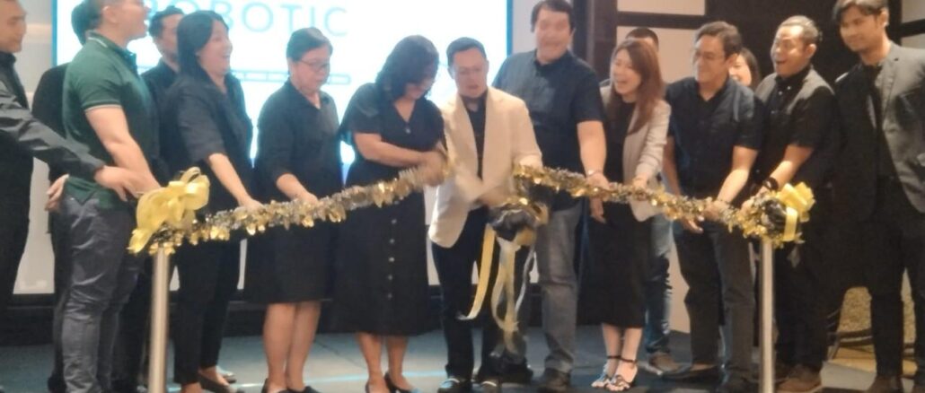 Caption: The launch of the CORI Robotic Surgical System by Siloam Bali Hospital and Tawada Healthcare at The Trans Resort in Badung, Bali, on Sunday (June 28). (Photo by Kadafi)
